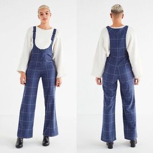 💼NEW!! Urban outfitters plaid jumpsuit 💼